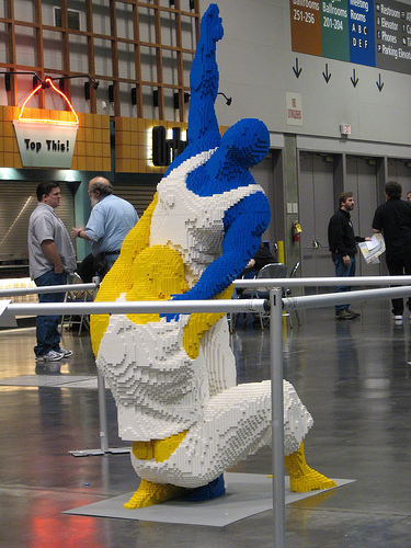 lego30 скульптура из lego