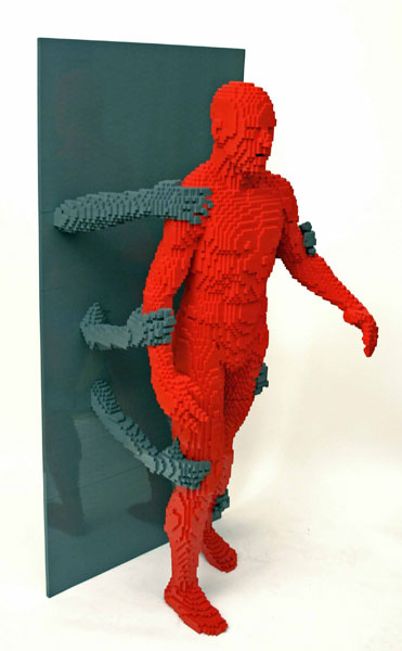 lego7 скульптура из lego