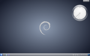Debian. Интерфейс KDE